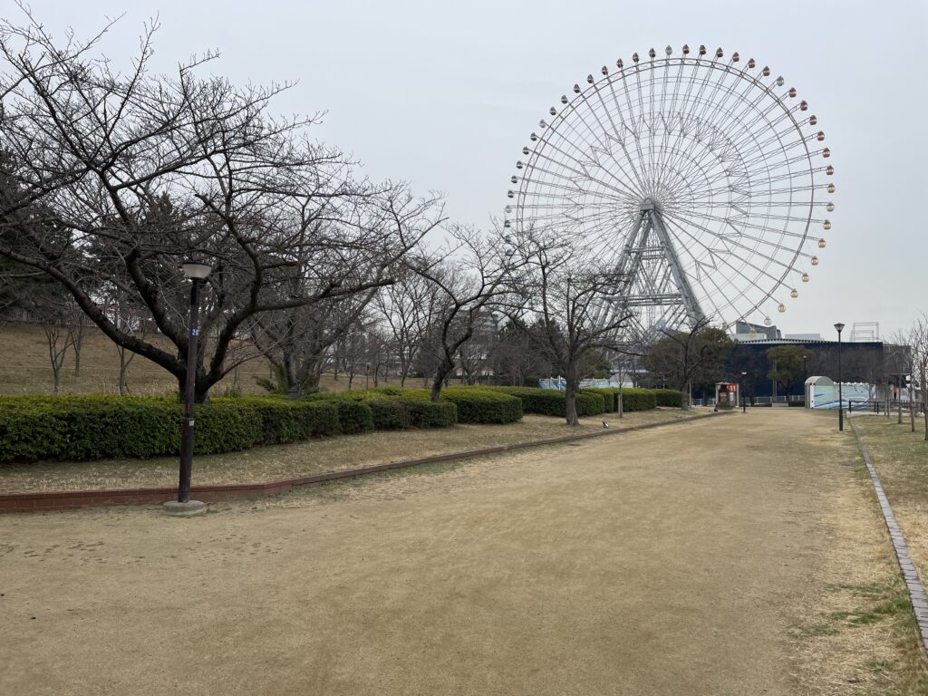 天保山と大観覧車