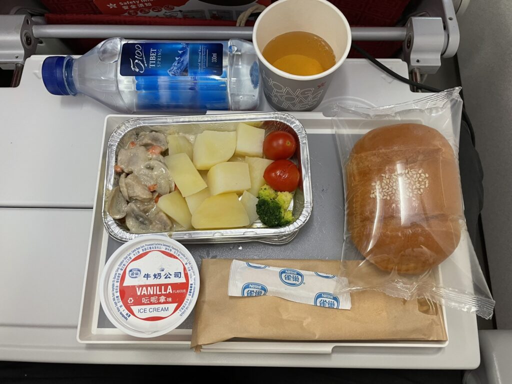 HX618_機内食