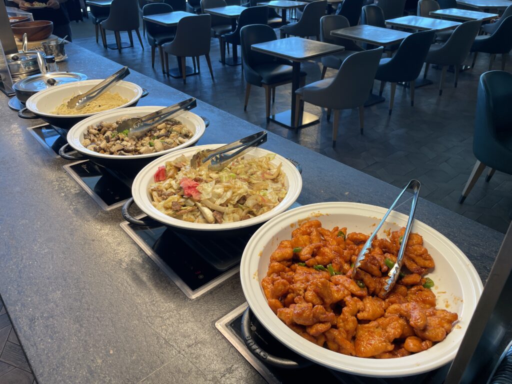 仁川国際空港_アシアナラウンジイースト_食事_1