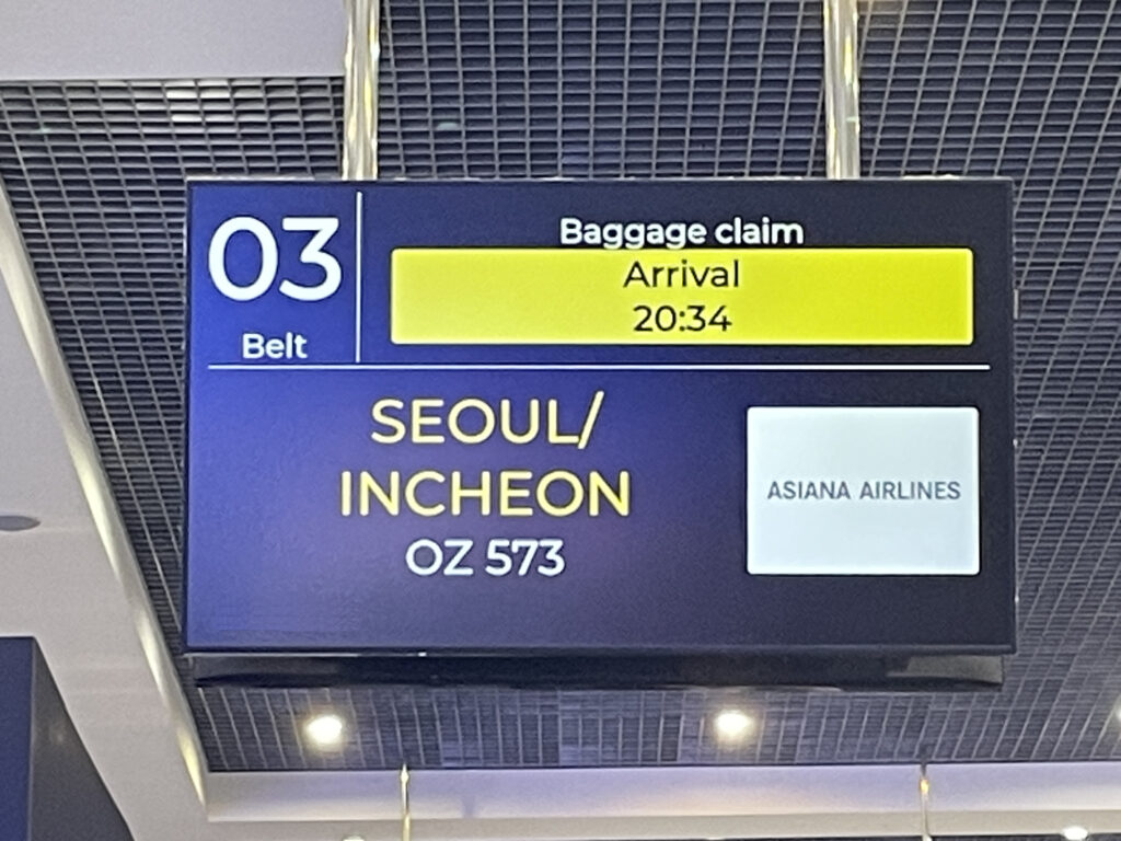 タシケント国際空港_手荷物受取場2