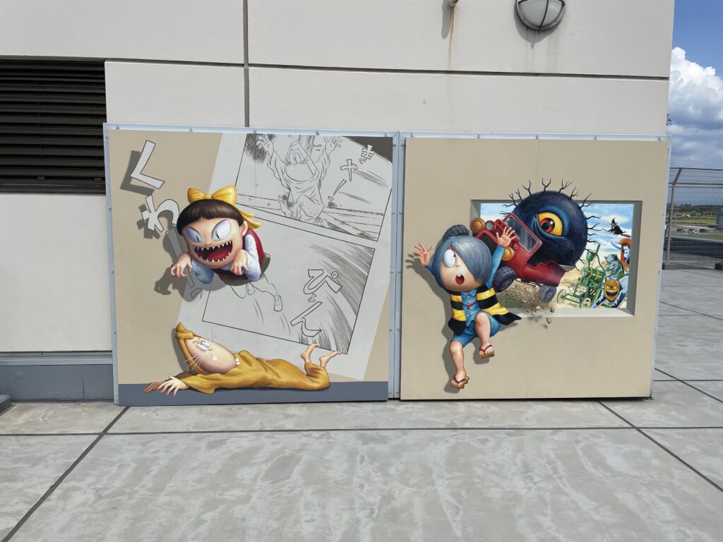 米子空港_展望デッキ鬼太郎