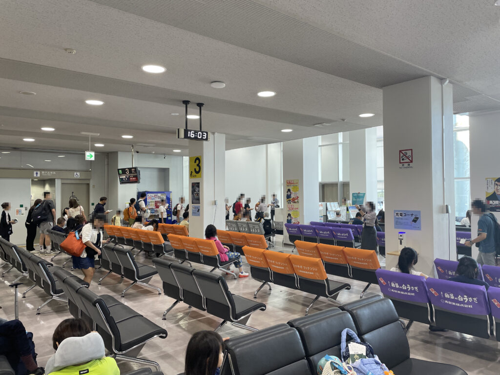 OZ573_米子空港_搭乗案内