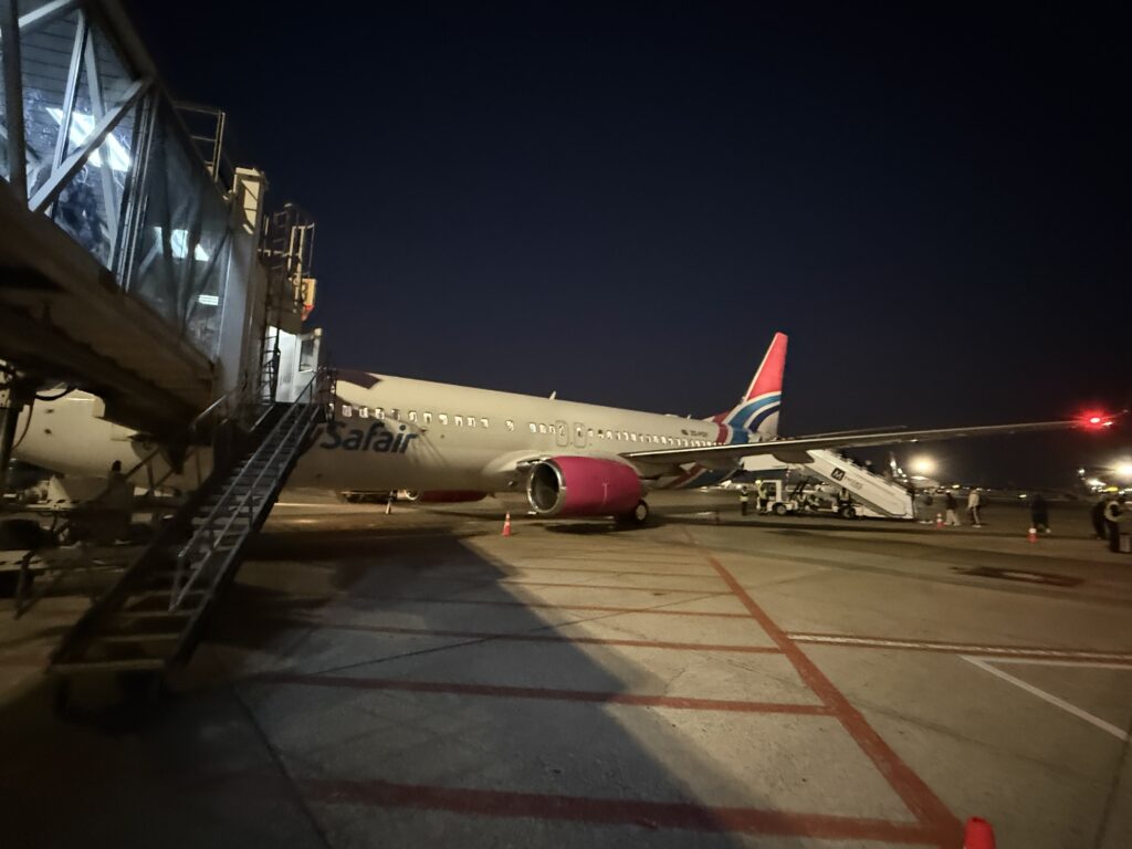 FlySafairFA838_ヨハネスブルク国際空港