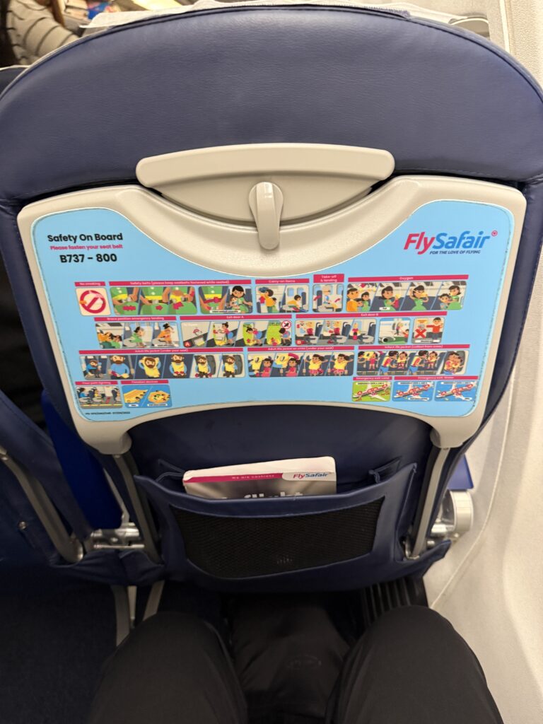 FlySafairFA838_エコノミークラス座席2